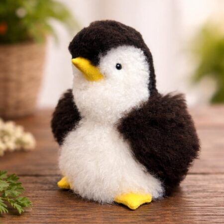 ANIMALS MADE OF REAL ALPACA FUR (PENGUIN)