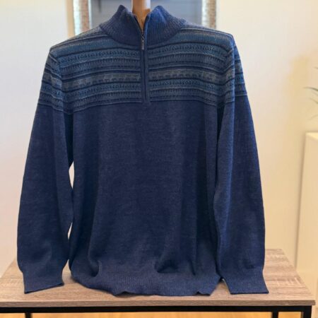 BABY ALPACA SWEATER FOR MAN