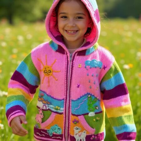 EMBROIDERED SWEATER FOR KIDS (GIRL/BOY)